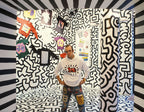 Exclusive Keith Haring Silk Scarf